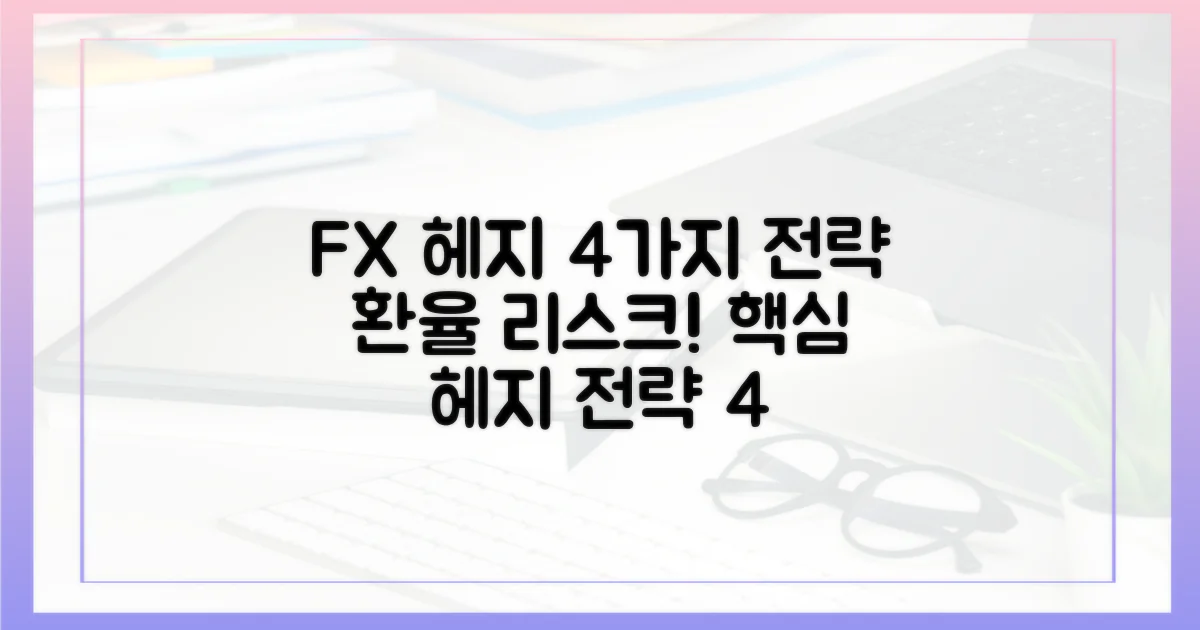 FX 헤지 4가지 전략