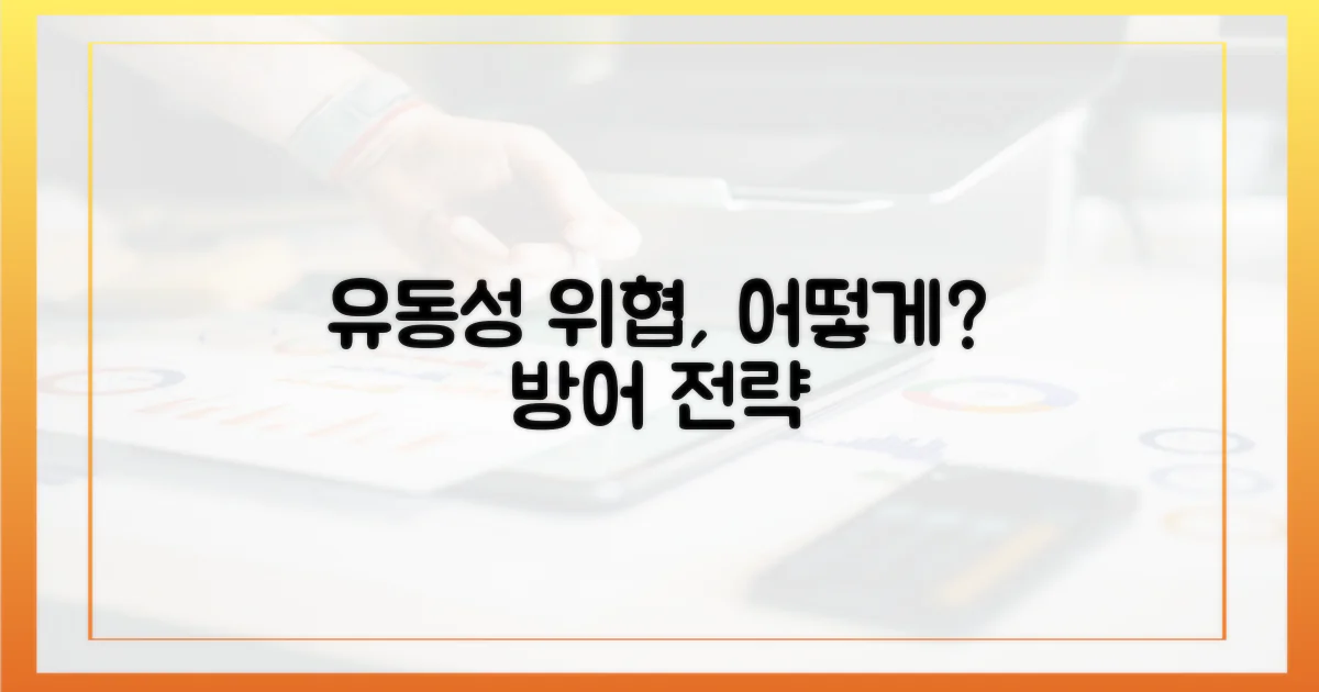 유동성 위협, 어떻게 막을까?