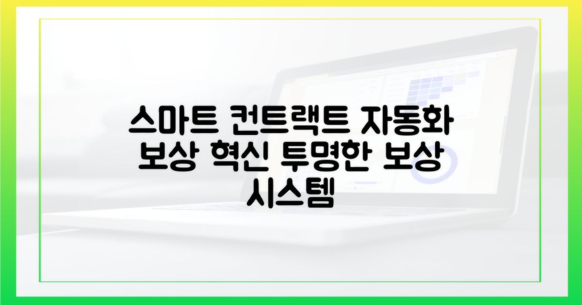 스마트 컨트랙트 기반 자동화 보상