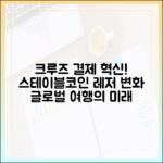 크루즈 여행과 글로벌 결제, 스테이블코인이 바꿀 레저 산업