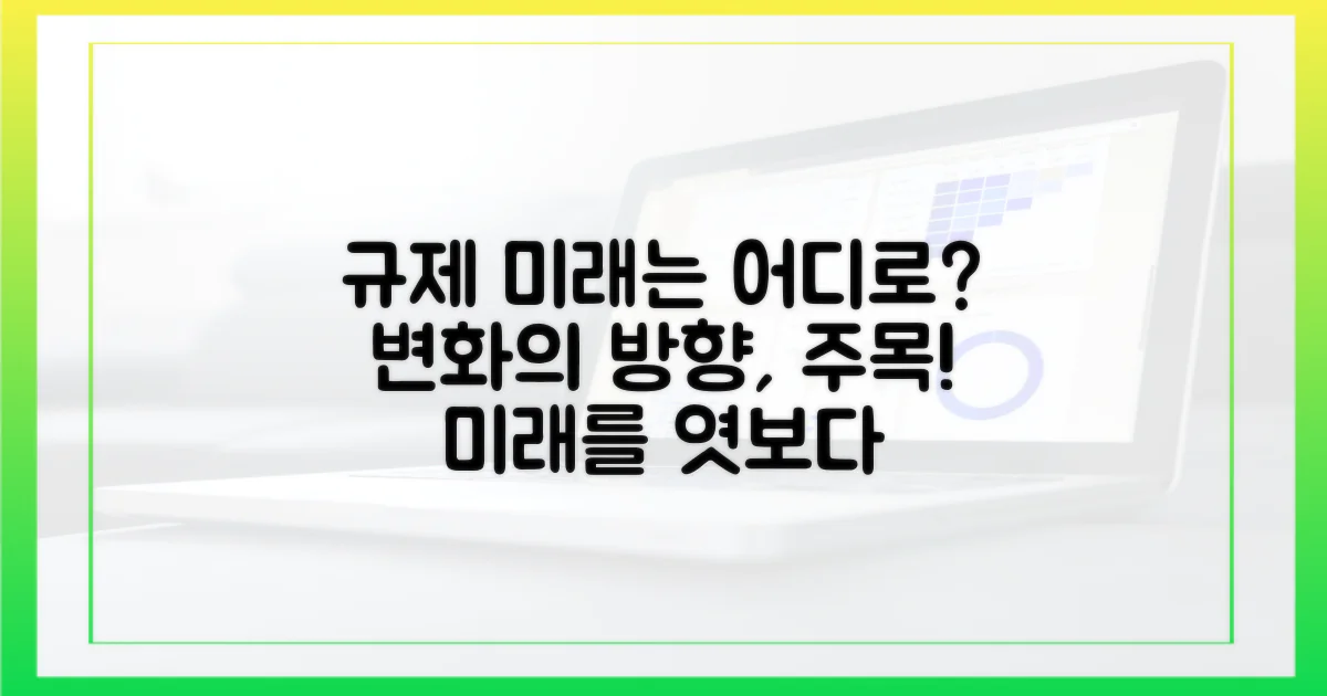 규제 변화의 방향: 미래는?