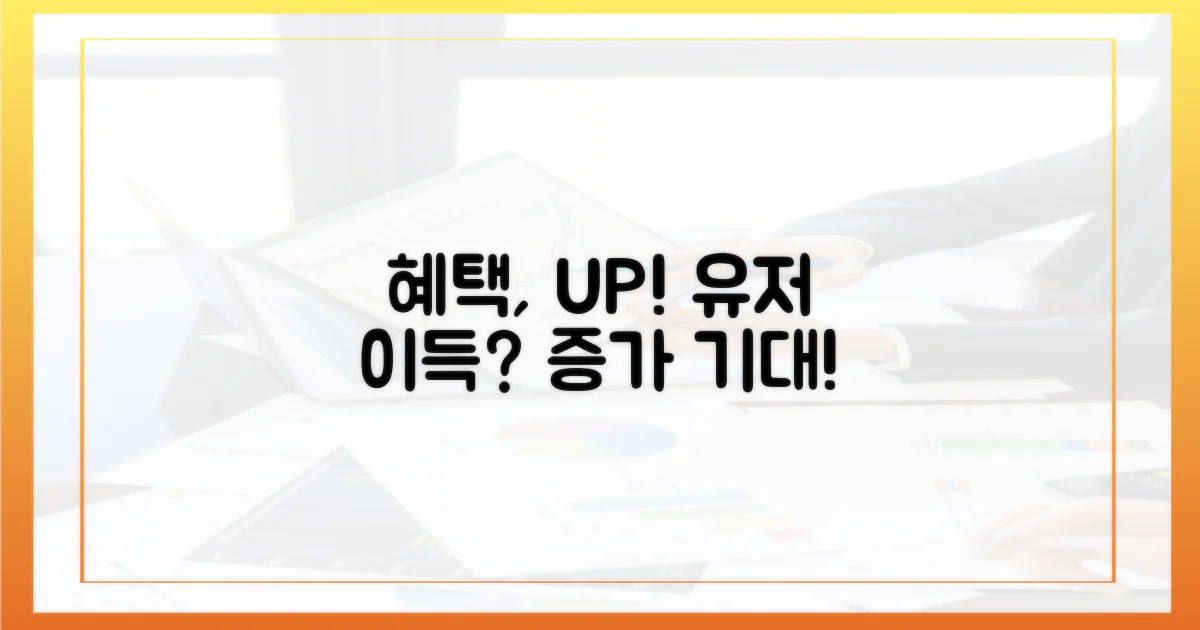 사용자 혜택, 늘어날까?