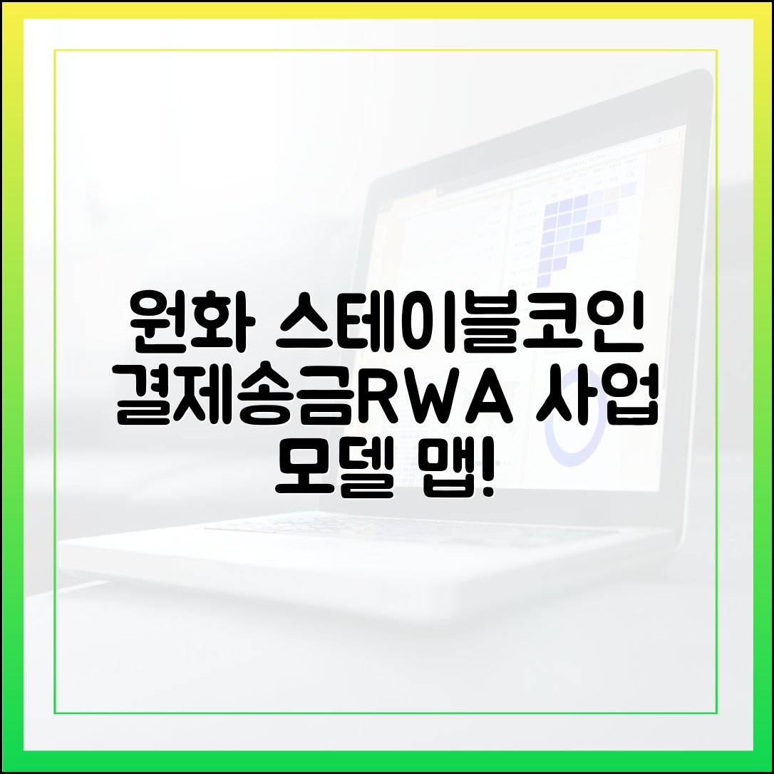 원화 스테이블코인의 사업모델 지도: 결제·송금·RWA 결제까지 한눈에