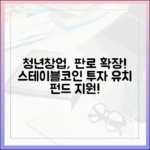 청년창업 지원 펀드, 스테이블코인 투자 유치로 확장되는 판로