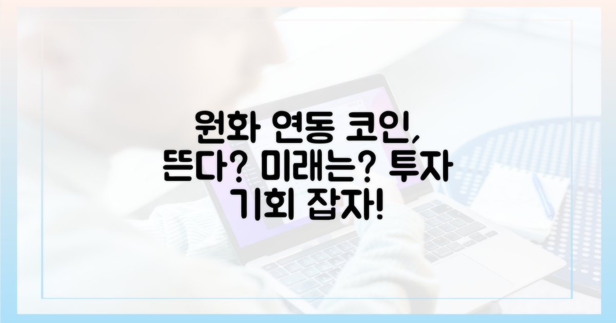 원화 연동 암호화폐, 미래는?