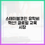 스테이블코인과 글로벌 교육 시장, 해외 등록금 결제 혁신