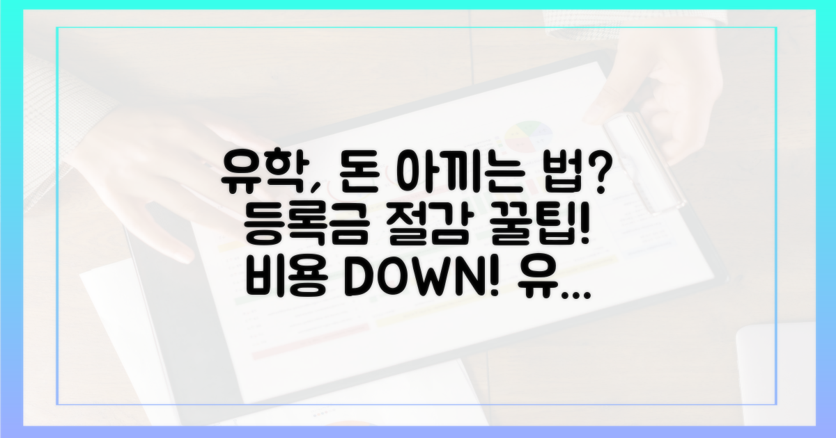 유학 등록금, 비용 절감 효과
