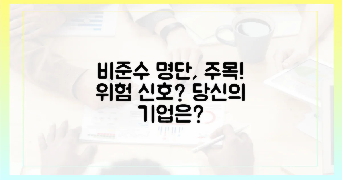 ‘비준수 명단’을 주시하라