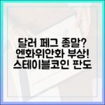 ‘달러 페그’ 독점 끝나나? 엔화·위안화 스테이블코인 확산 가능성