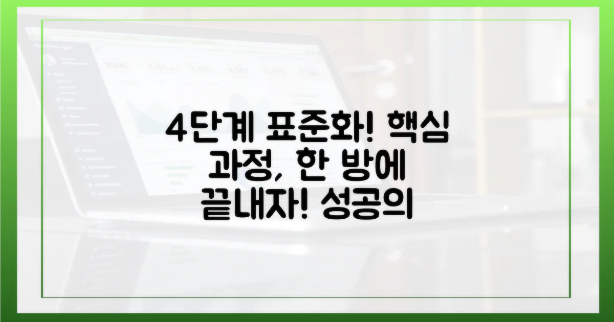 4단계 표준화 과정