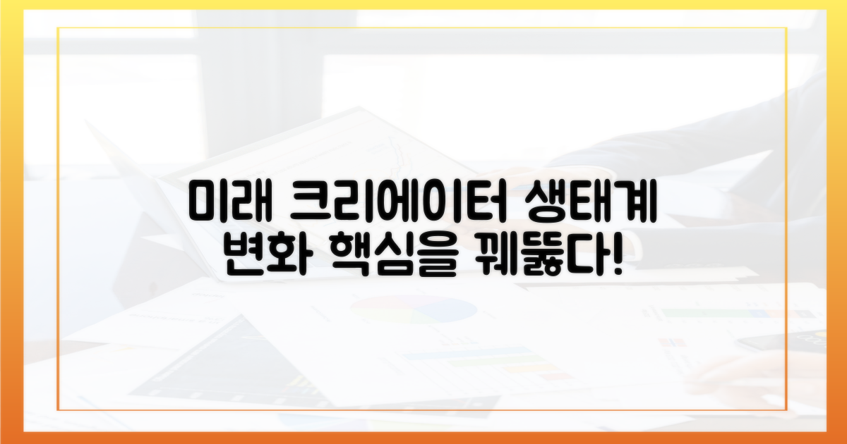 미래 크리에이터 생태계 변화