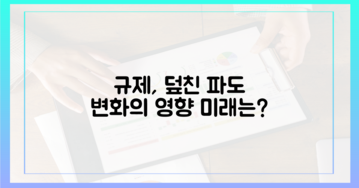 규제 변화의 영향