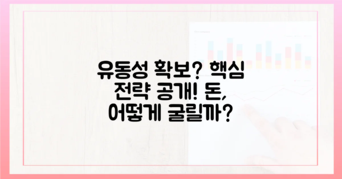 유동성 확보, 어떻게 가능할까?