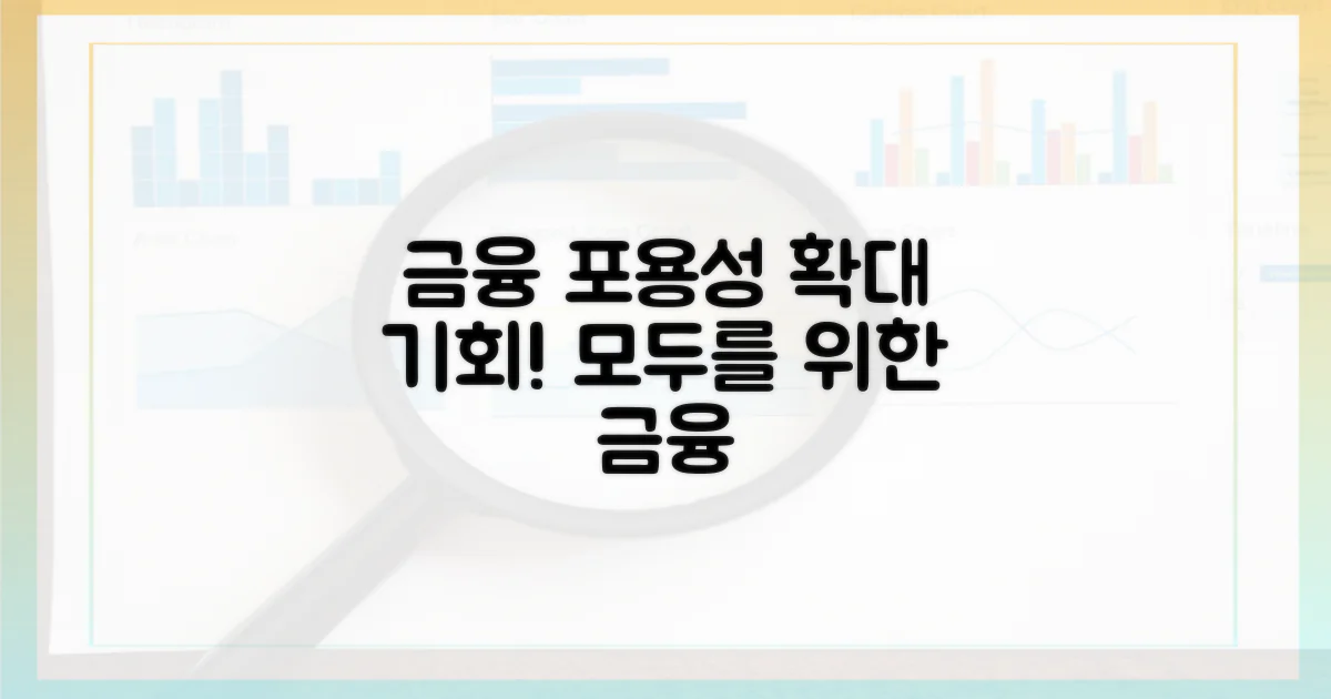 금융 포용성 확대 기회