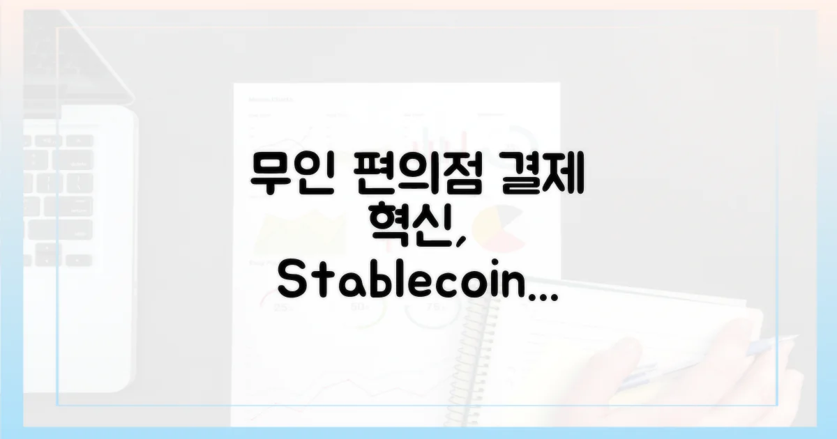 무인 편의점, 결제의 미래를 열다: 스테이블코인으로의 혁신