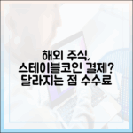 해외 주식 투자, 스테이블코인으로 결제하면 달라지는 점