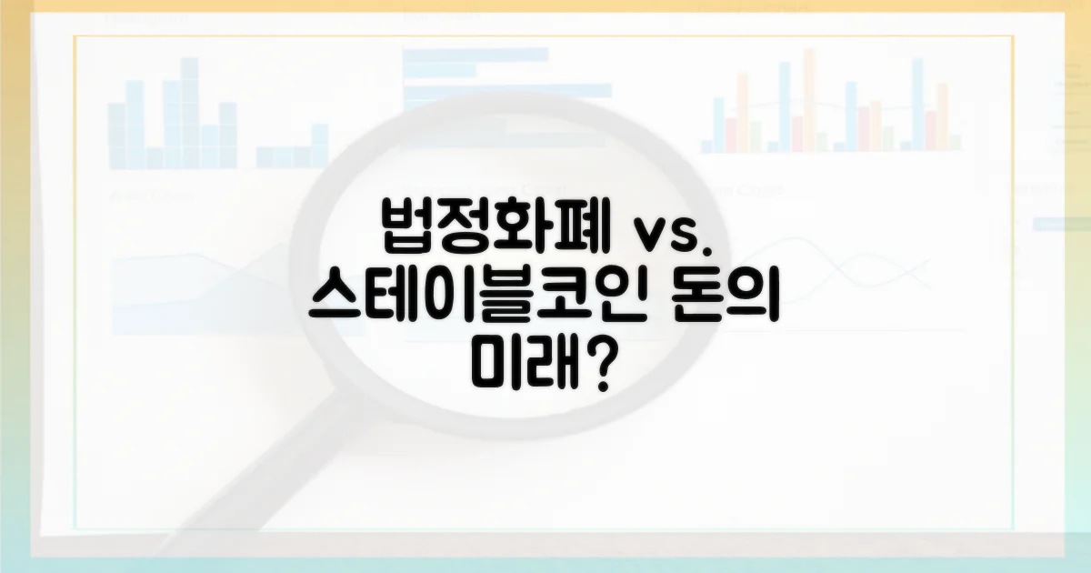 법정화폐 vs 스테이블코인