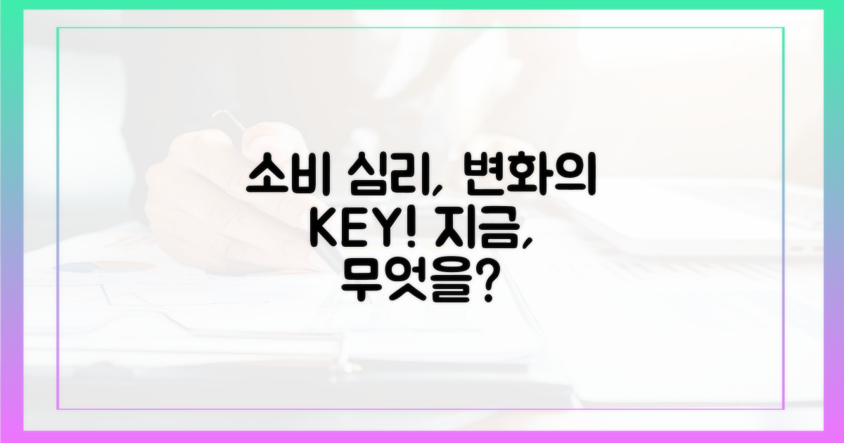 소비자 심리 변화