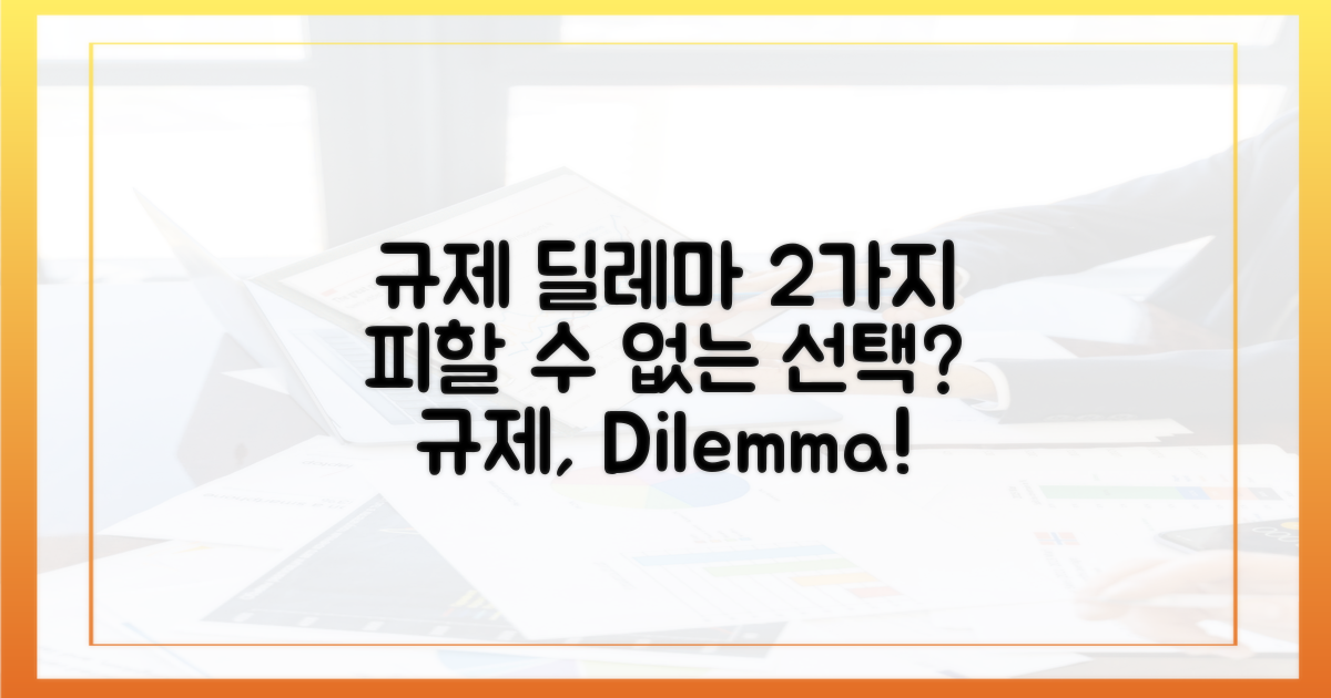 2가지 규제 딜레마