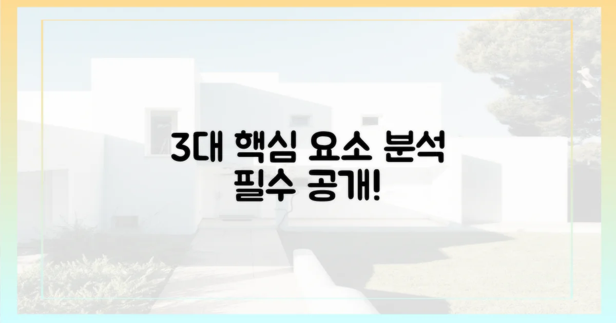 3대 핵심 요소 분석