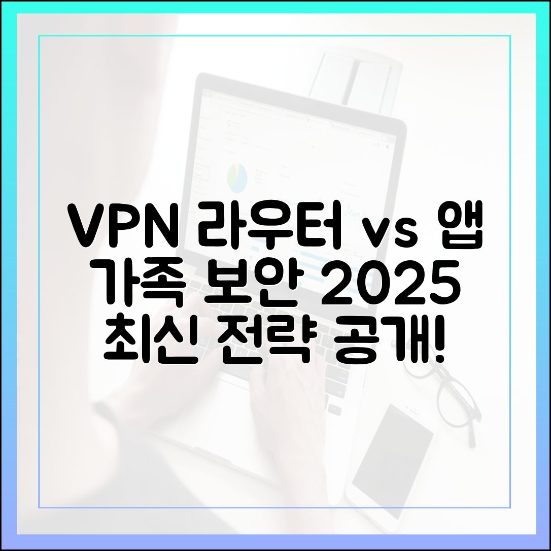 VPN 라우터 vs. 앱: 온 가족 기기를 보호하는 2025년 최신 보안 전략