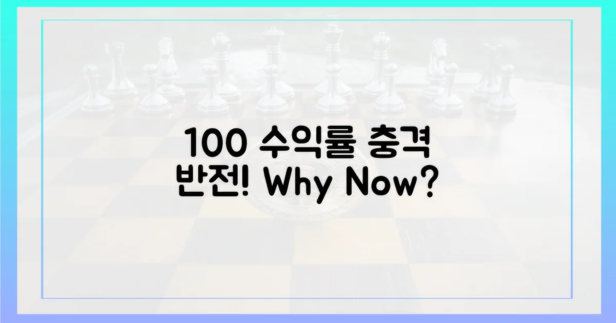 100% 수익률, 급반전 이유는?