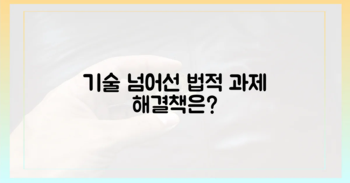 기술 넘어선 법적 과제