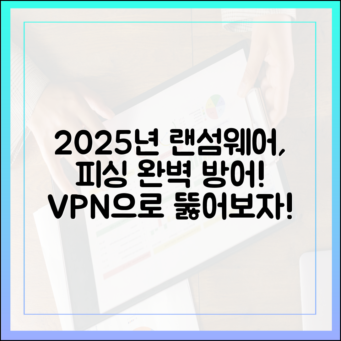 2025년 랜섬웨어와 피싱 공격, VPN으로 어떻게 효과적으로 방어할까?