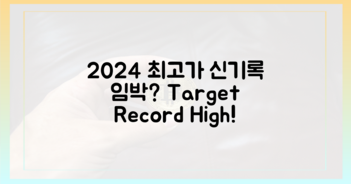 2024년 최고가 경신?