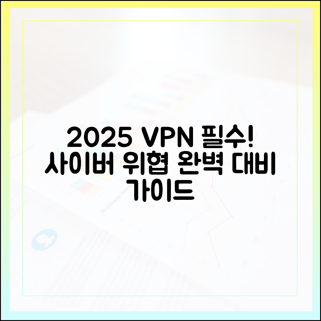 2025년 VPN, 더 이상 선택 아닌 필수! 최신 사이버 위협 완벽 대비 가이드