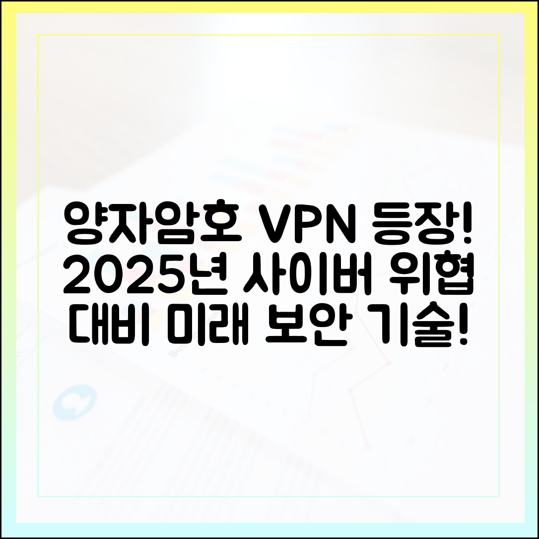 양자암호 VPN의 등장: 미래 보안 기술로 미리 대비하는 2025년 사이버 위협