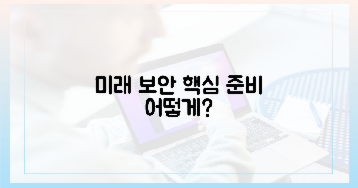 미래 보안, 어떻게 대비할까?