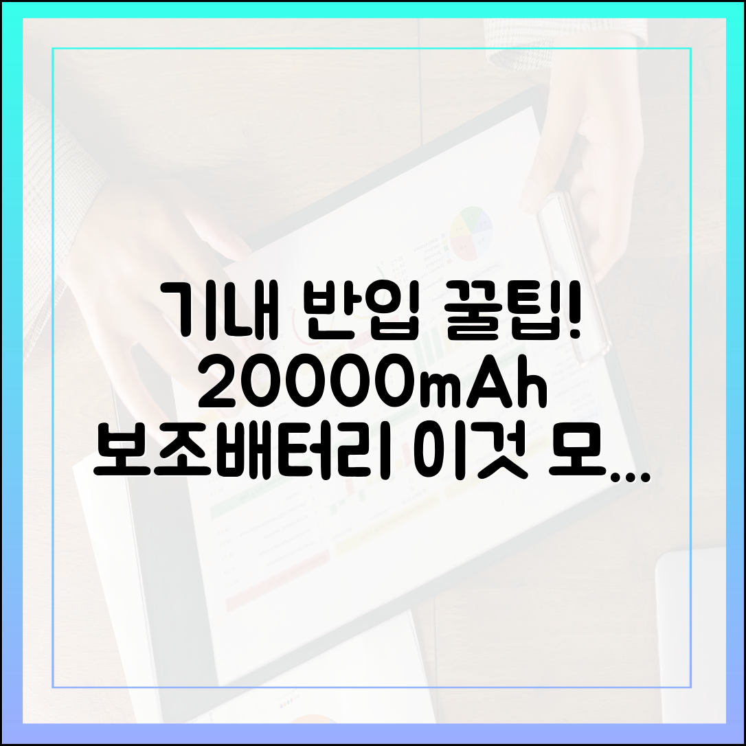 20000mAh 보조배터리 기내 반입, '이것' 모르면 무조건 뺏깁니다