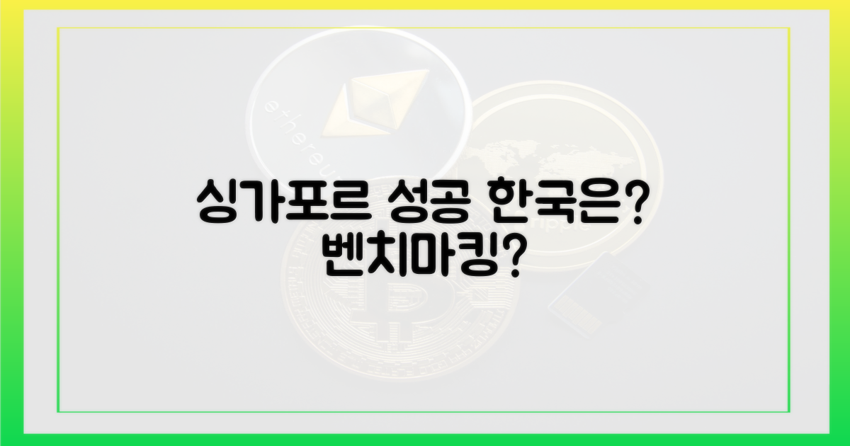 싱가포르 성공, 한국은 벤치마킹?