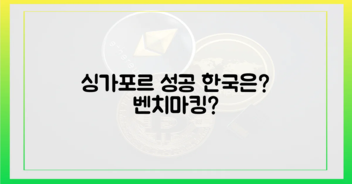 싱가포르 성공, 한국은 벤치마킹?