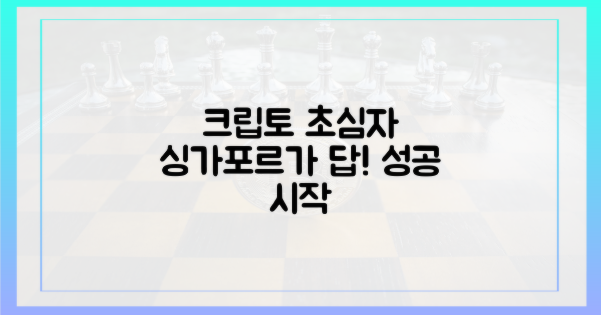 크립토 초심자, 싱가포르의 선택