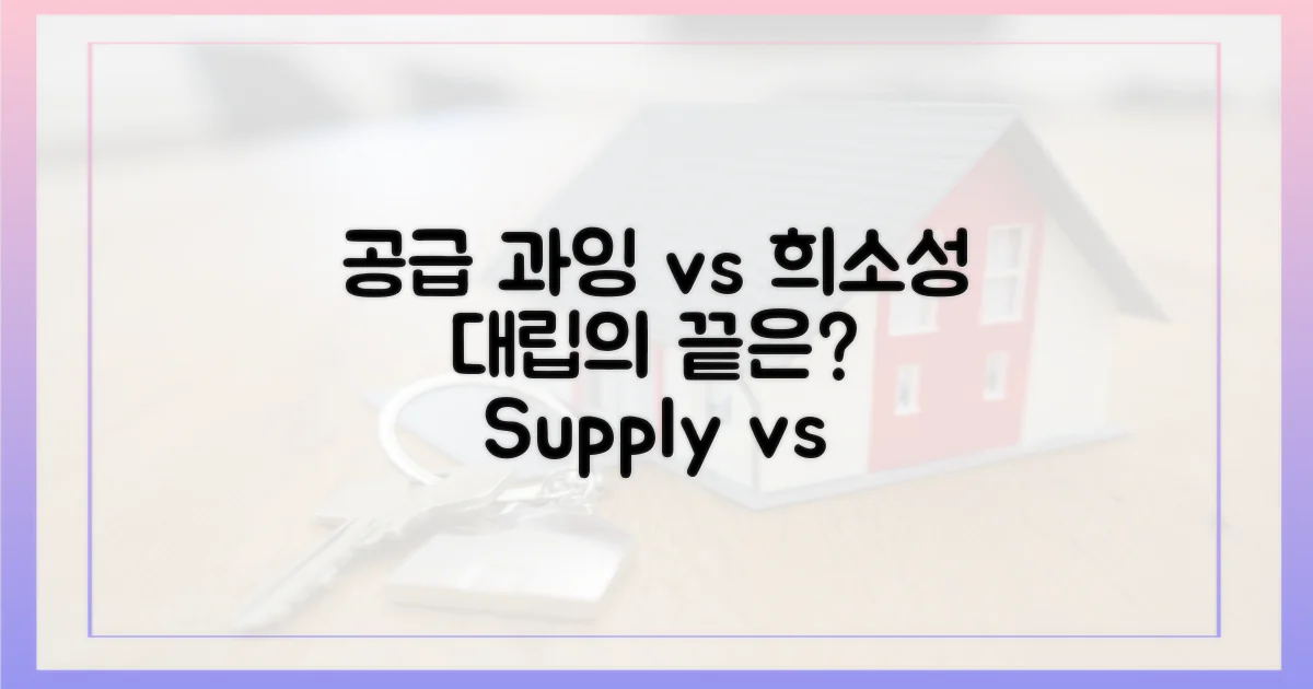 공급 과잉 vs 희소성 심화