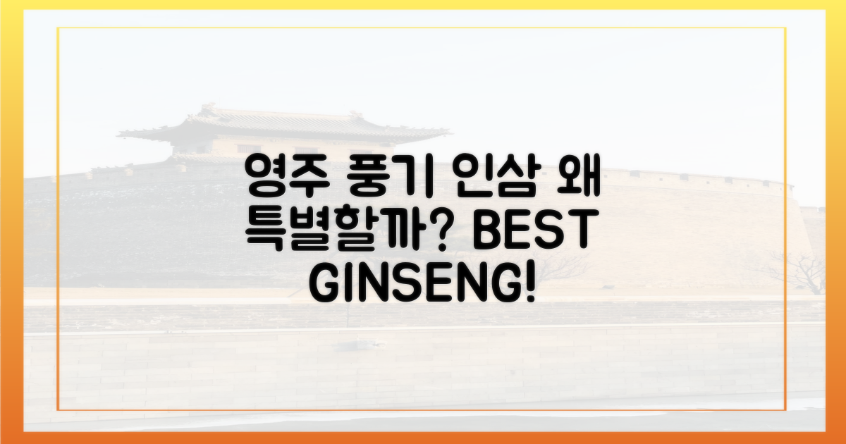 왜 영주풍기인삼이 특별할까?