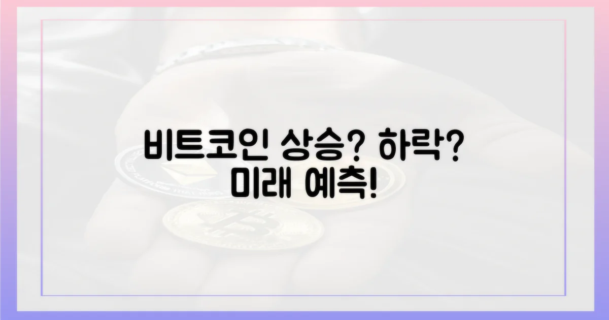 비트코인, 다음 움직임을 예상하세요!