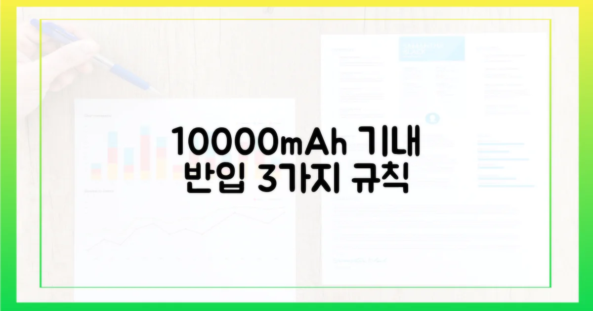 10000mAh, 기내 반입 규정 3가지