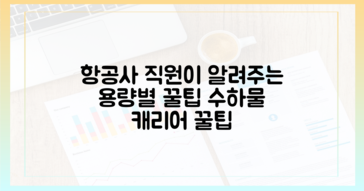 항공사 직원이 알려주는 용량별 꿀팁