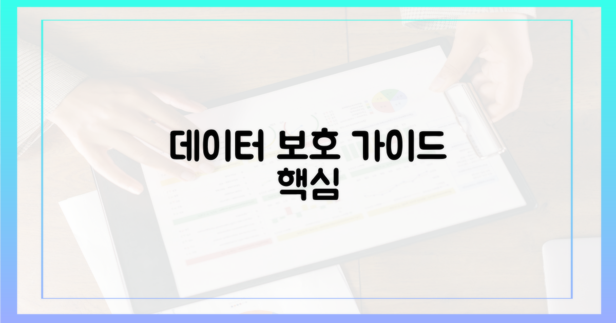 당신의 데이터 보호법