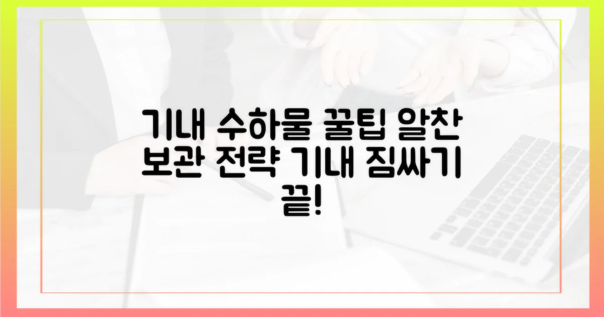기내 수하물, 보관 팁
