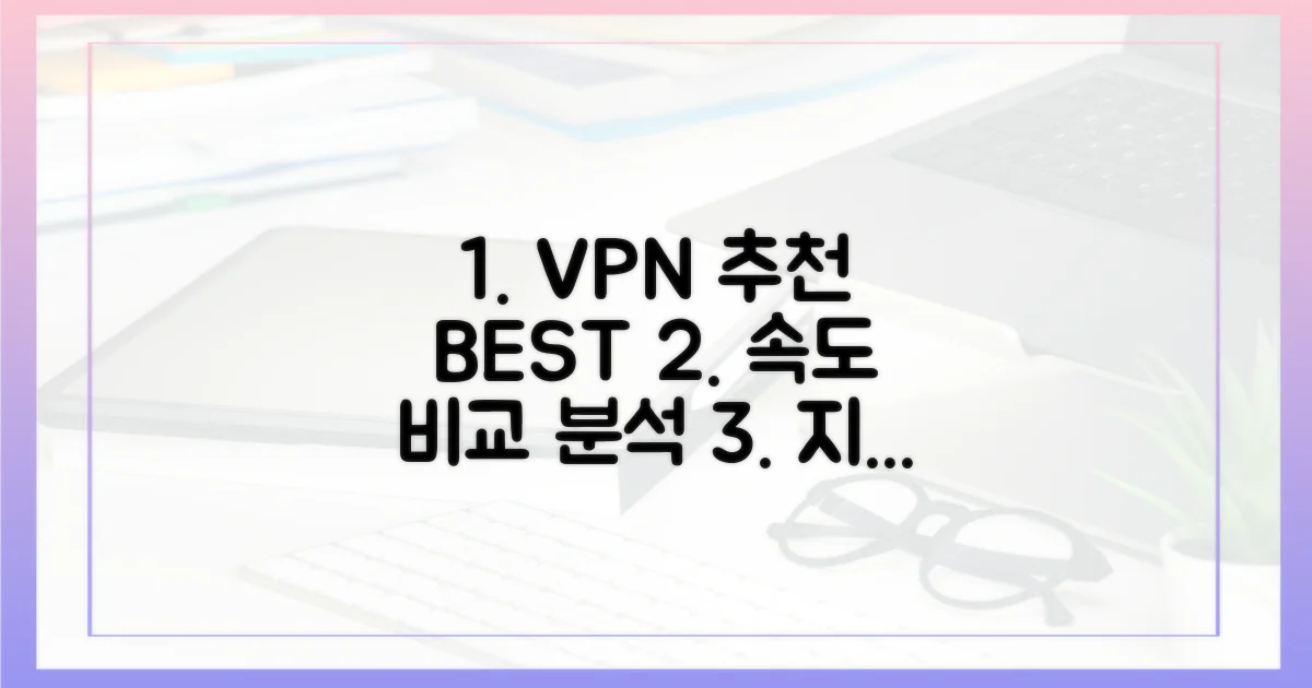 추천 VPN, 성능 비교 분석