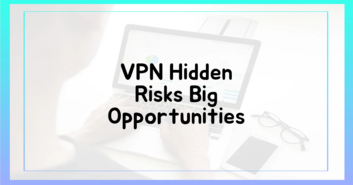 VPN, 숨겨진 위험과 기회