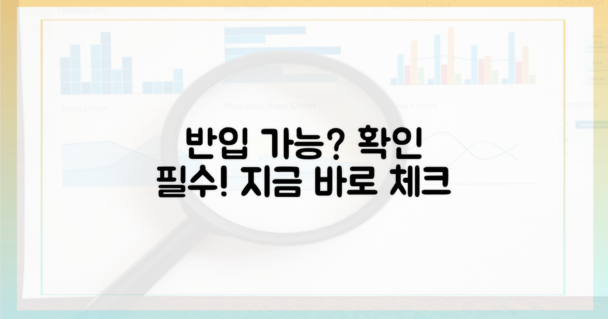 반입 가능 여부를 확인하세요