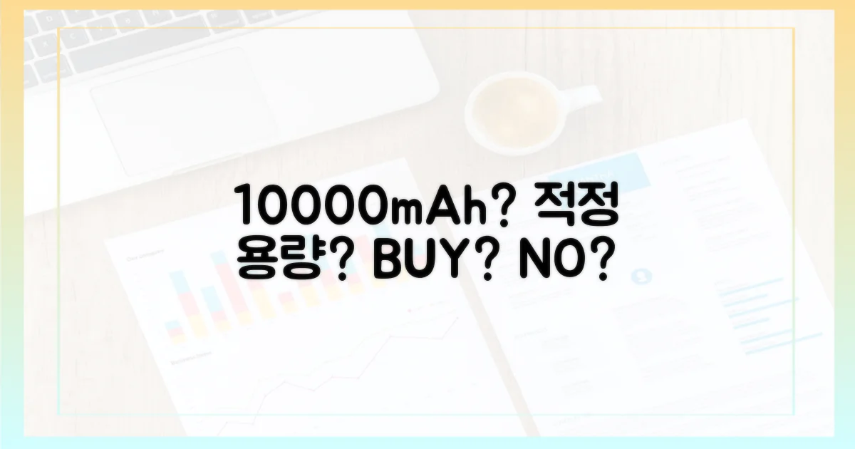 10000mAh: 적정 용량인가?