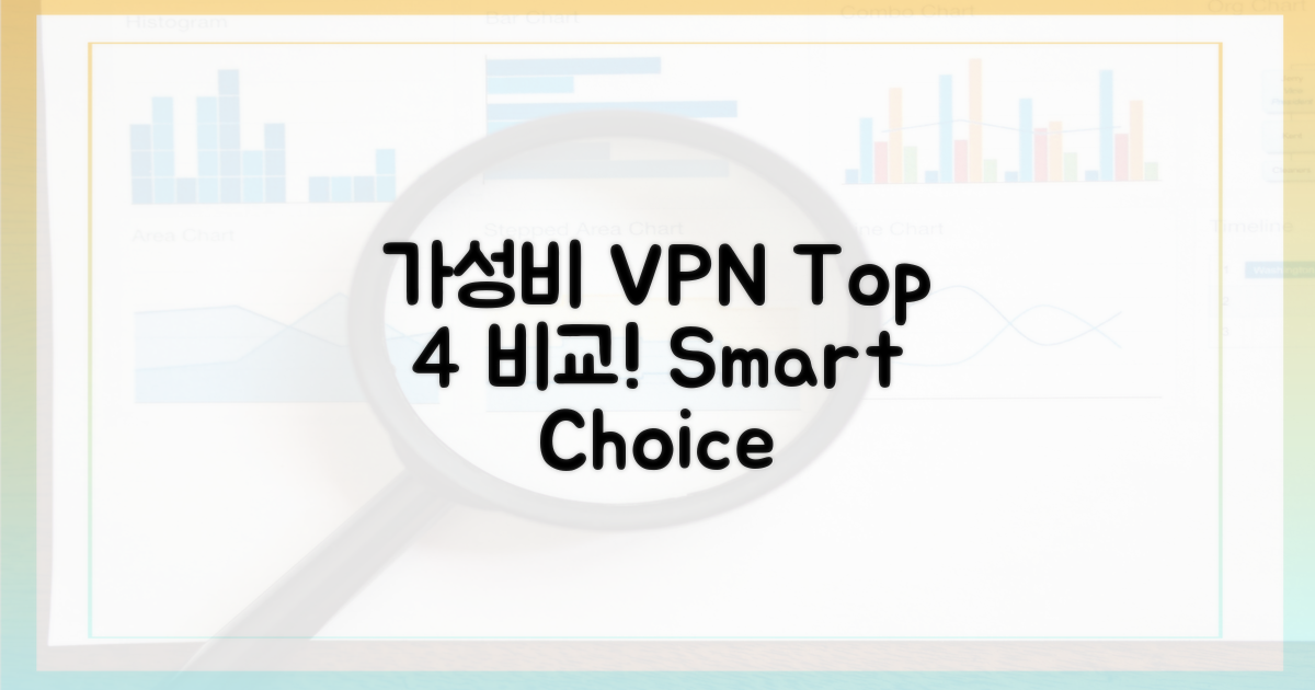 가성비 VPN 4가지 비교