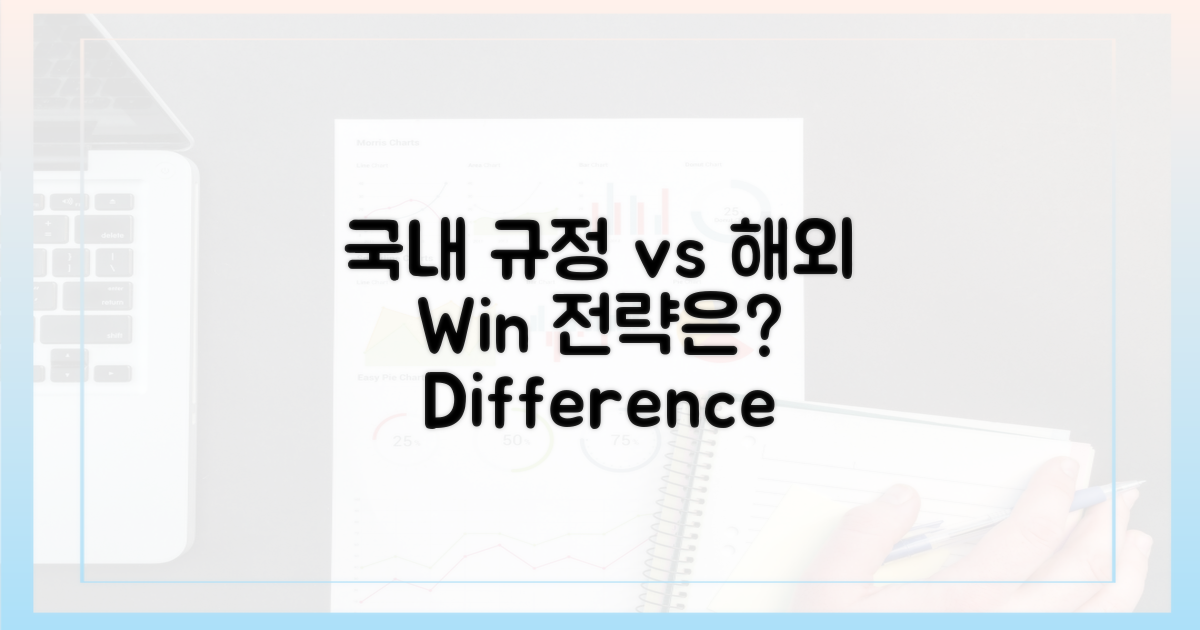 국내 규정 vs 해외 사례