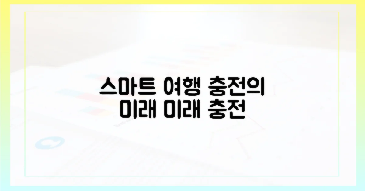 스마트 여행, 충전의 미래